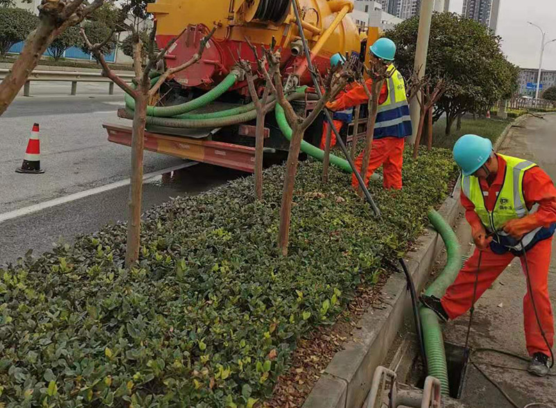 弥勒市政管道清淤